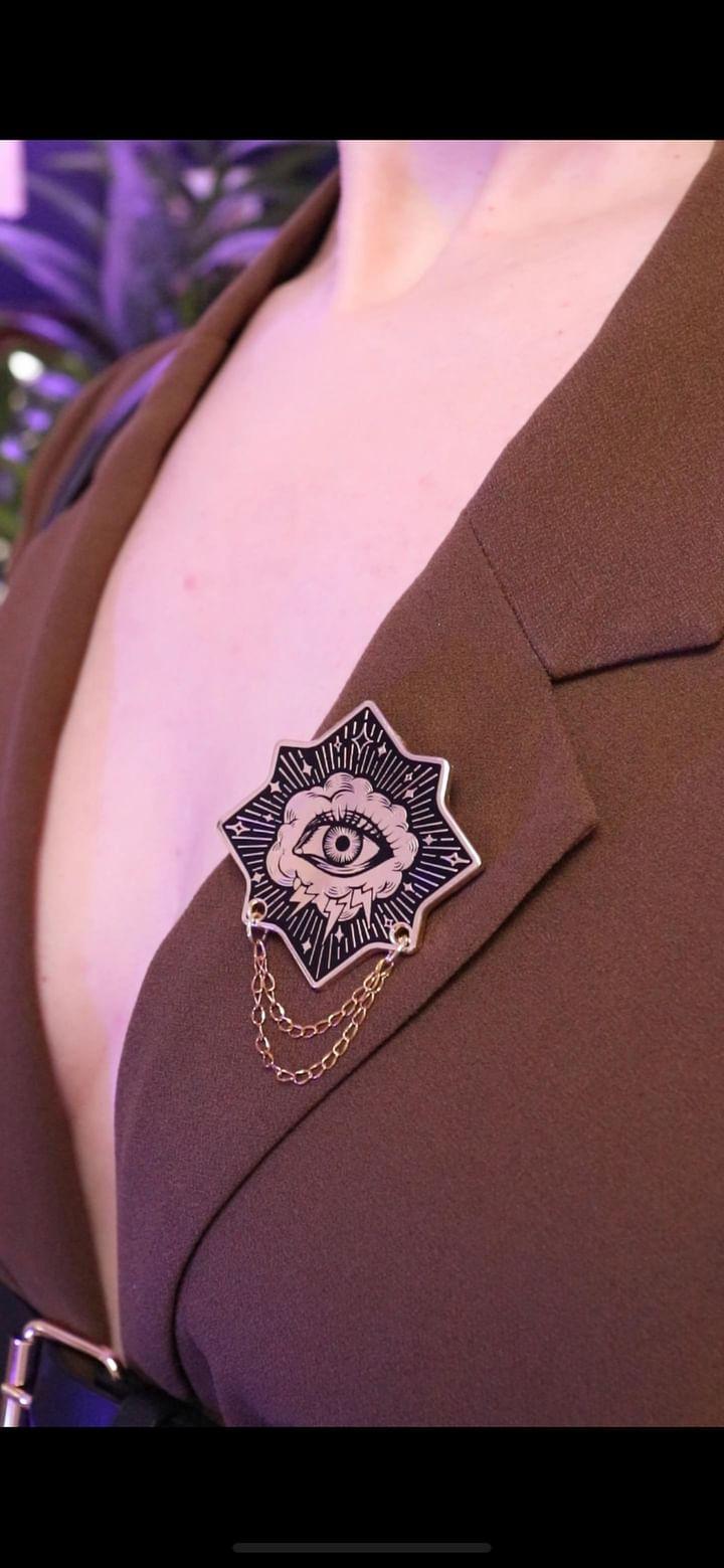 Broche THE MYST’ERIOUS EYE - Femporium