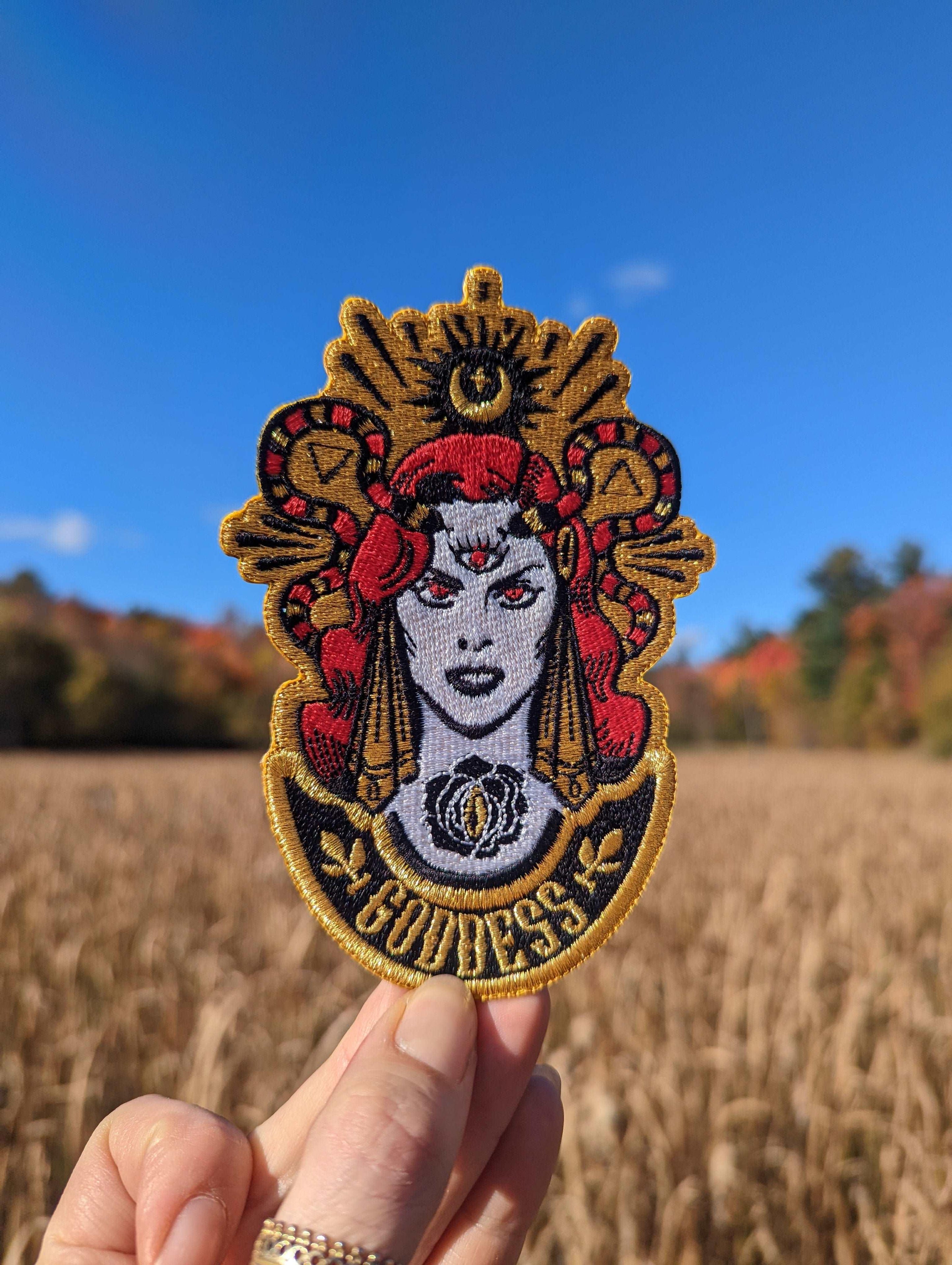 Écusson brodé Goddess - Femporium